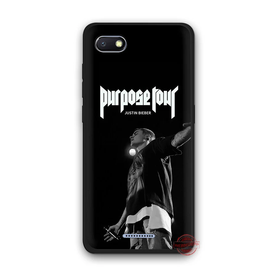 WEBBEDEPP Justin Bieber Универсальный супер мягкий чехол для телефона Redmi Note 8 7 6 5 Pro 4A 5A 6A 4X Plus