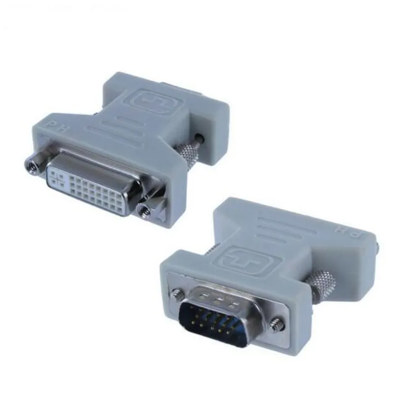 1 шт. DVI в VGA кабель адаптер F/M|Компьютерные кабели и разъемы| |
