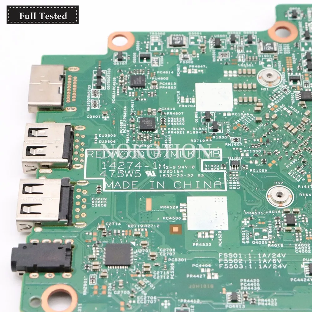 NOKOTION CN 08R7VD 14274 1 475W5 основная плата для DELL Inspiron 11 3152 3157 материнская ноутбука DDR3L