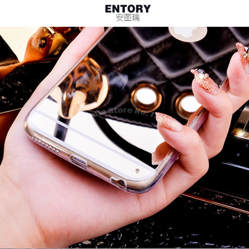 Новейшие Роскошные зеркальные гальванические мягкие прозрачные чехлы из ТПУ для
