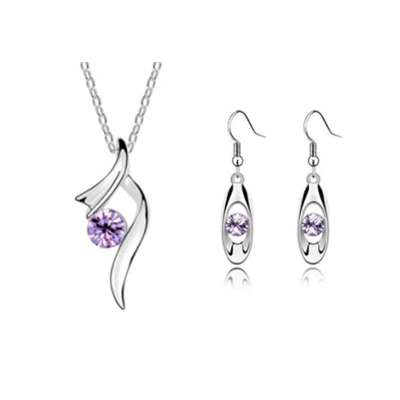 Новинка 2014 свадебные комплекты ювелирных изделий ожерелья подвески