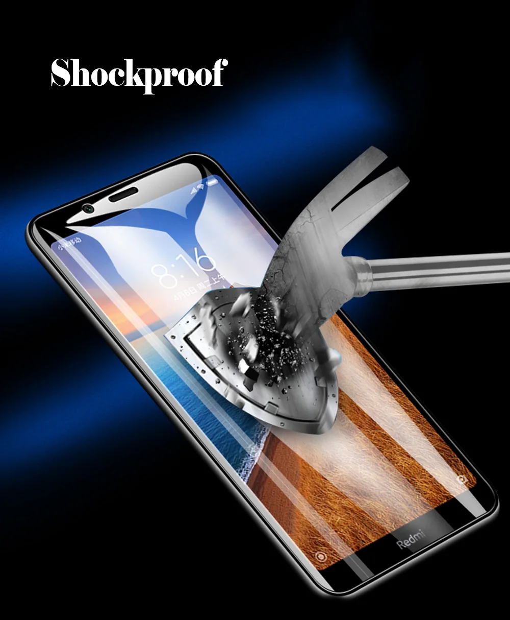 Полное стекло для xiaomi redmi 7a закаленное стекло полное покрытие Стекло 9H Премиум Защита экрана для xiaomi redmi 7a стекло