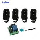 Универсальный пульт дистанционного управления, 433 МГц, 12 В, 1 канал, радиочастотный передатчик, 433 МГц