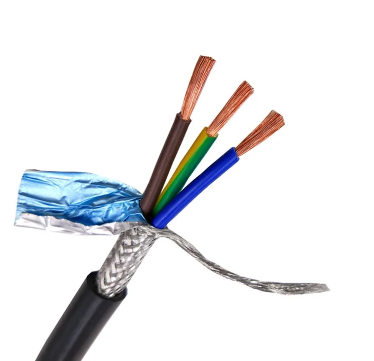 Pure copper shield zr-rvvp2 core 3 4 22AWG 20AWG signal sheath wire | Electrical Wires
