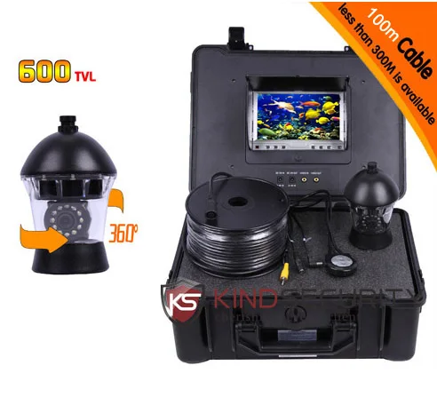 100 м DVR подводная камера 360 градусов видео рыба cctv CR110 7C с 7 &quotмонитором|monitor 7|monitor