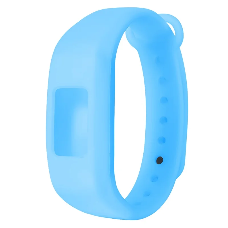 Blue Силиконовый ремешок для часов Garmin vivofit 3 ремешок, умный Браслет, спортивный ремешок для часов, детский сменный Браслет для Vivofit JR JR2 Band - Цвет: Blue
