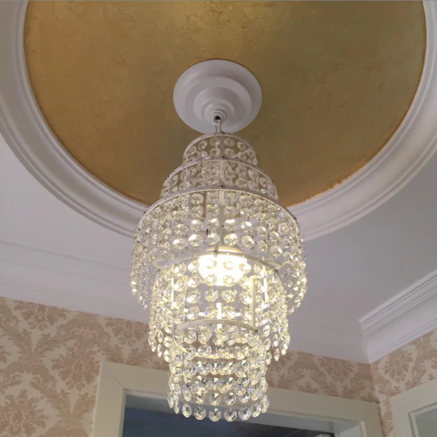 Современное освещение для террасы прихожей блестящая гирлянда светодиодный