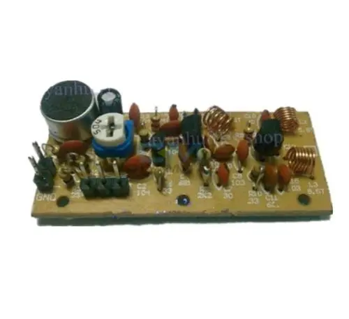 DC 1,5 V-9 V FM Беспроводной микрофон DIY Kit Комплектующие для самостоятельной сборки для электронная обучающая Наборы 80 МГц-108 МГц