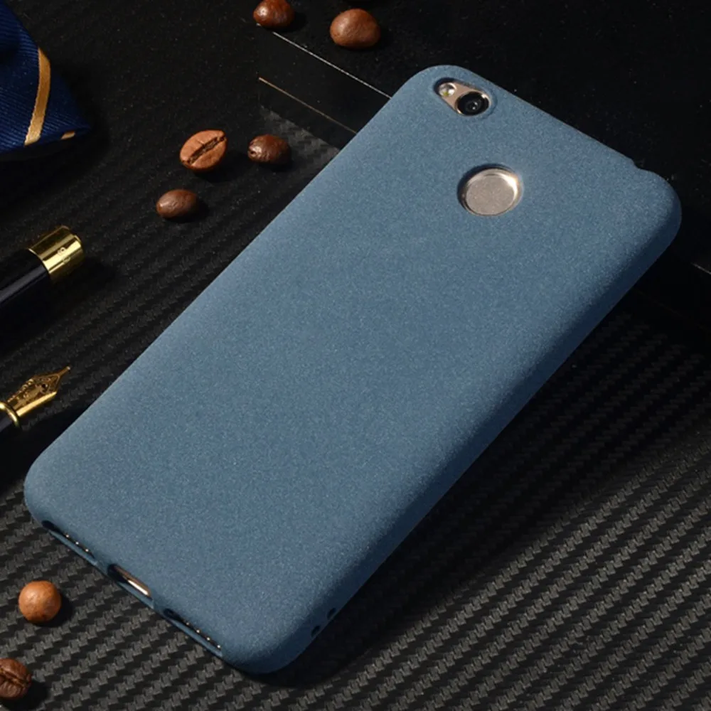 Чехол для Xiaomi Redmi 4 X Роскошный Матовый силиконовый чехол-накладка Xiomi 4X мягкий