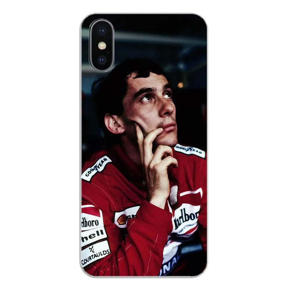 Для Nokia 2 3 5 6 8 9 230 3310 1 7 Plus Айртон Сенна гоночный логотип Art силиконовый чехол для