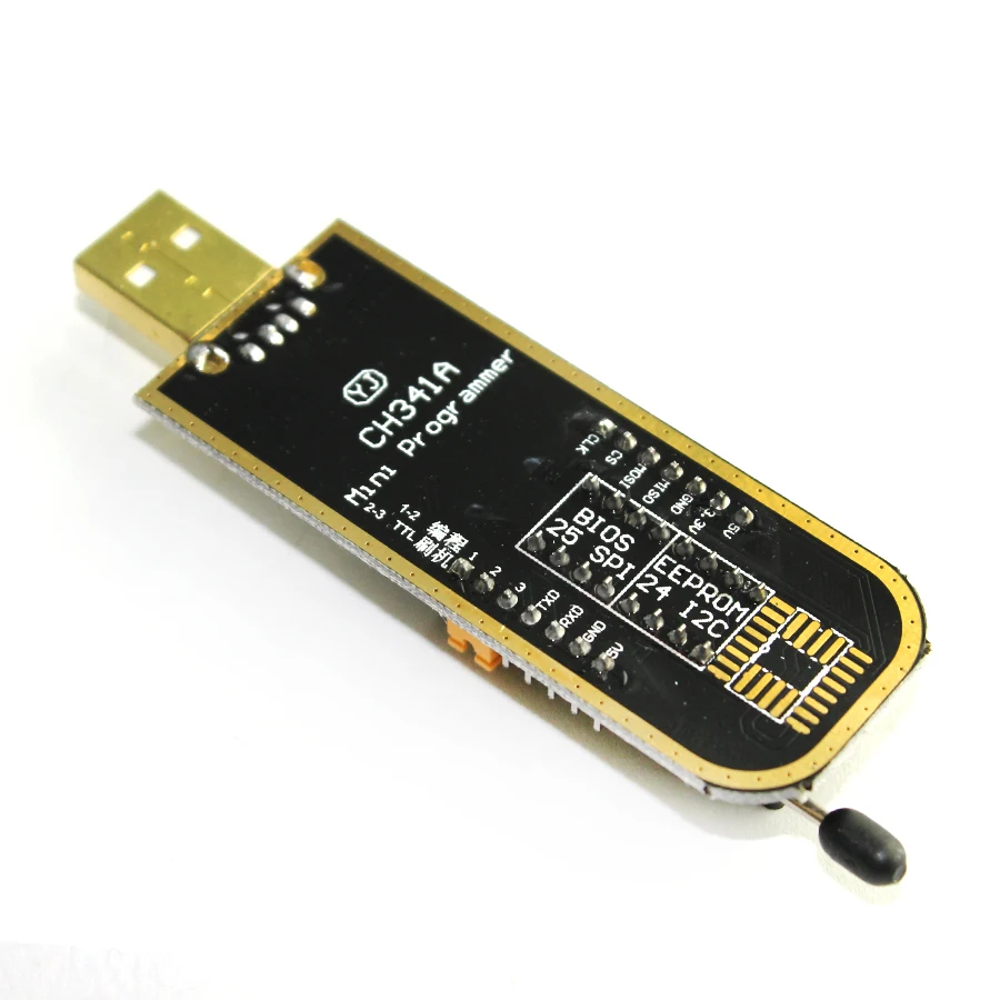 CH341A 24 25 серии EEPROM Flash BIOS USB программатор с Программы для компьютера и водитель |
