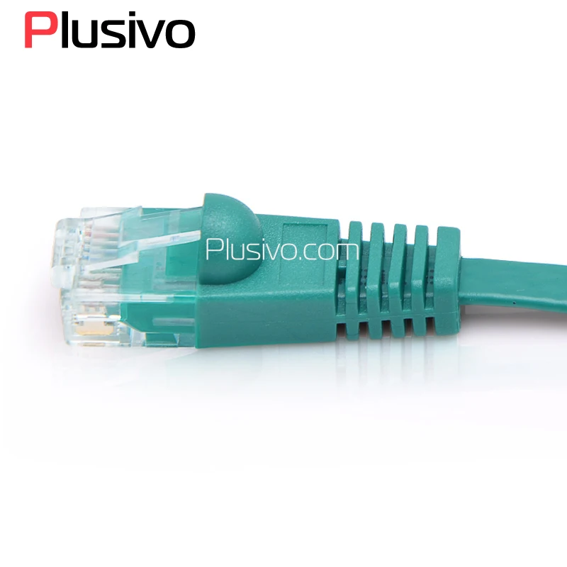10 шт. до 1000 Мбит/с 1MeterCAT6 плоский Ethernet кабель RJ45 Lan сетевой Патч корд для компьютера