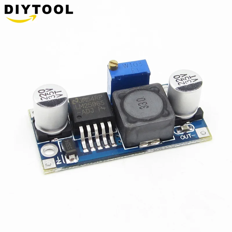 1 шт. LM2596 LM2596S DC 4 5 40 В до 35V Регулируемый понижающий модуль питания Новое высокое