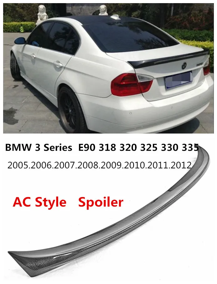 Спойлер из углеродного волокна высокого качества для BMW 3 серии 318 320 325 330 335 2005 2012