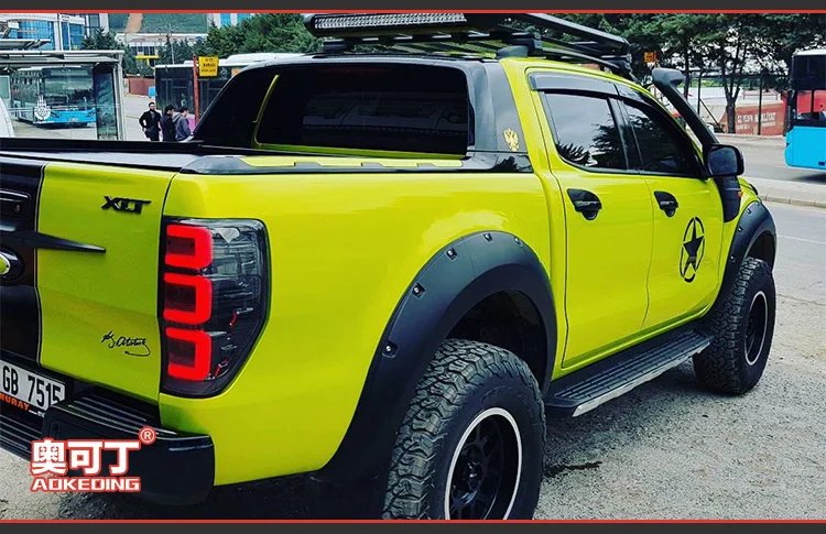 Автомобильный задний фонарь для Ford Ranger, задний светильник s 2012- Raptor, светодиодный задний светильник, задний фонарь Dynamci, сигнальный светодиодный задний тормоз