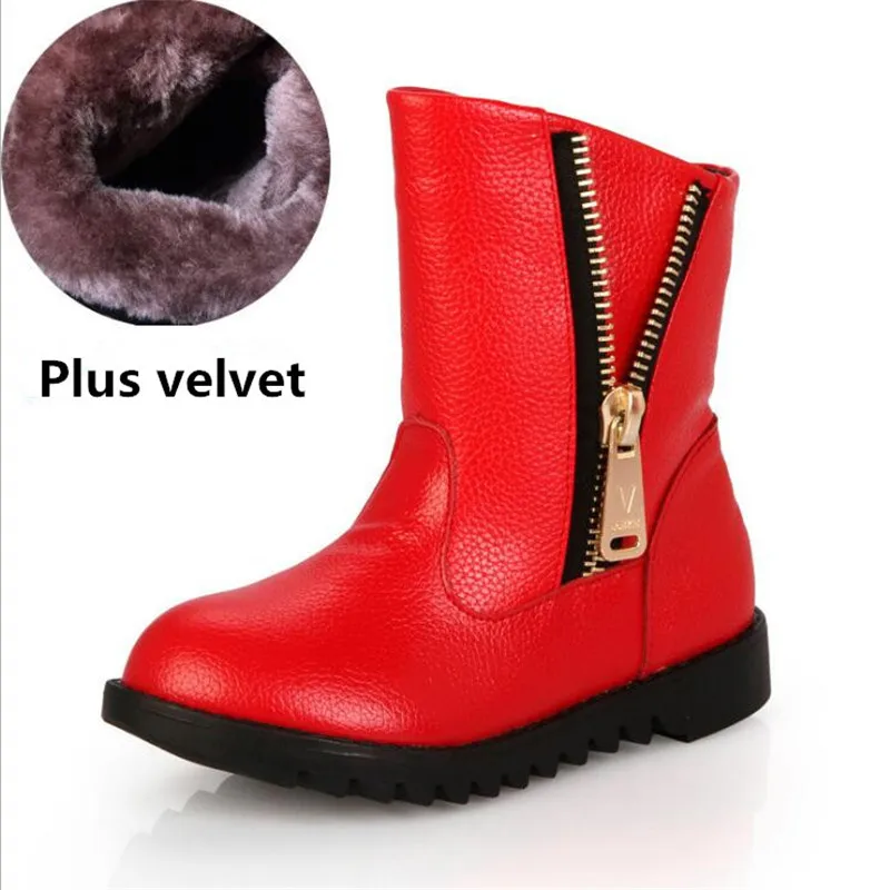 Детская обувь из натуральной кожи Осень зима 2018 новые ботинки для девочек