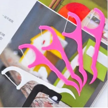 125 шт./лот зубная нить межзубных чистить зубы stick импортные между зубами