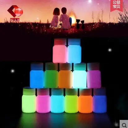 Неоновая флуоресцентная краска для тела 13 цветов растущая в темноте лица