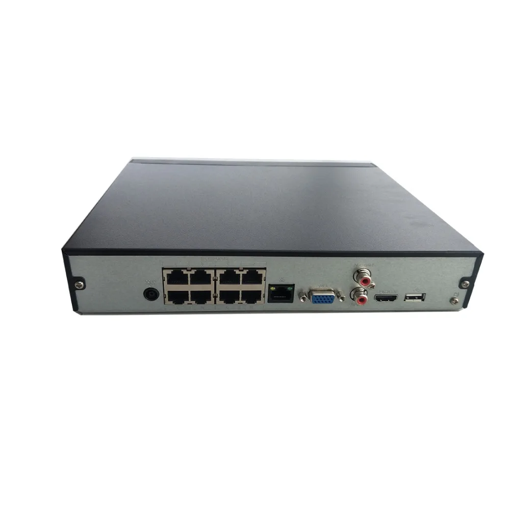 Сетевой видеорегистратор Dahua P2P NVR NVR2108HS 8P 4KS2 8POE 8CH 4K H.265 видеомагнитофон до 8Mp