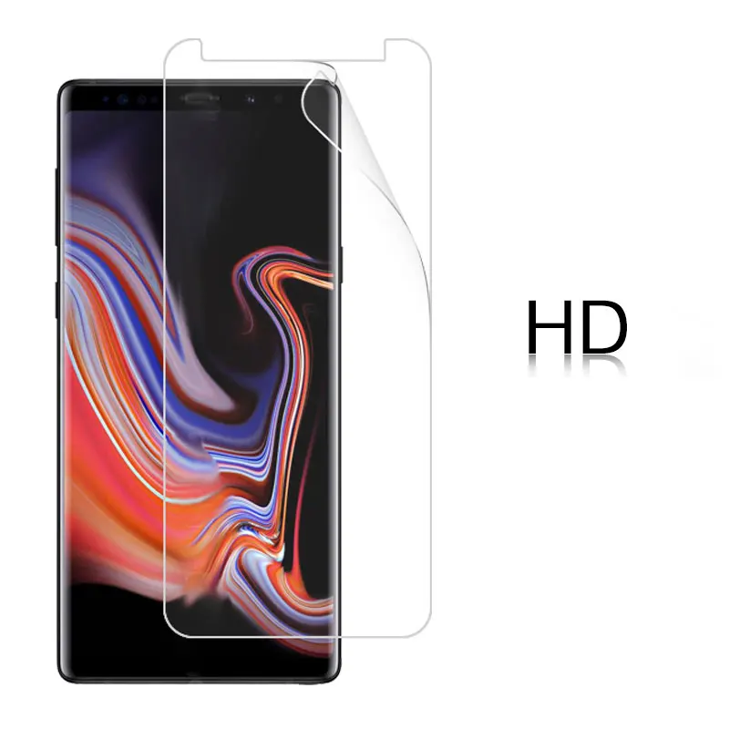 Передняя ЖК HD прозрачная глянцевая пленка для Samsung Galaxy Note 9 6 4 В Антибликовой