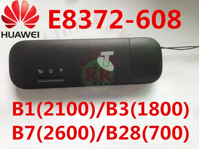 Разблокированный модем huawei e8372 с поддержкой нескольких sim карт 4g usb android 150 Мбит/с 4G