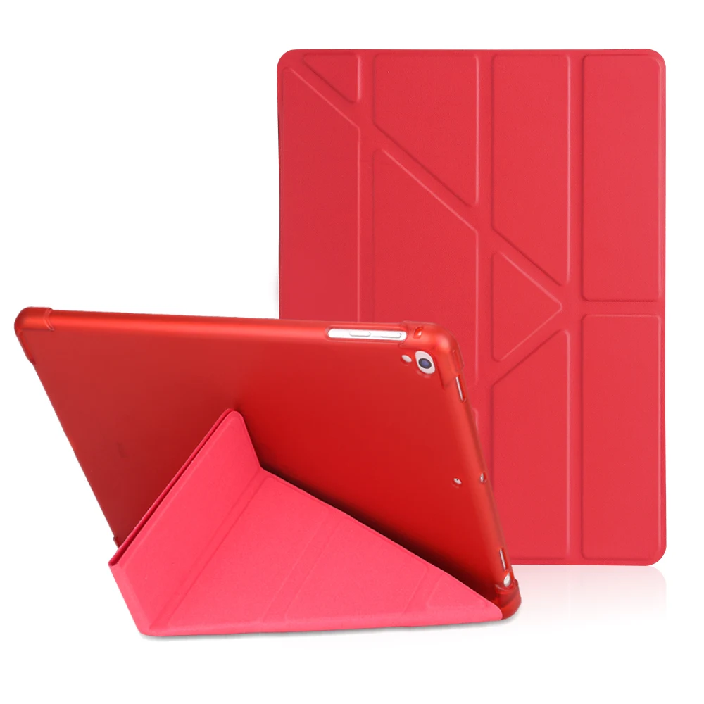 Кожаный чехол для ipad 9,7, умный чехол для ipad Air 2 1 5 6 Pro 9,7, силиконовый чехол для ipad 6 поколения с держателем для карандашей