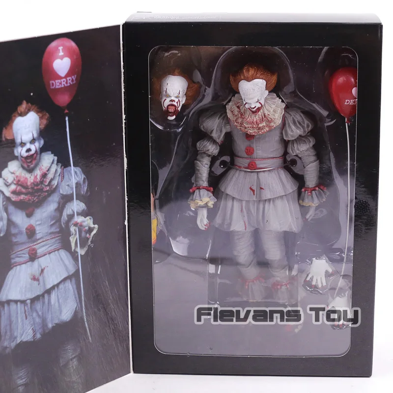 NECA Stephen King's It Pennywise ПВХ фигурка Коллекционная модель игрушки