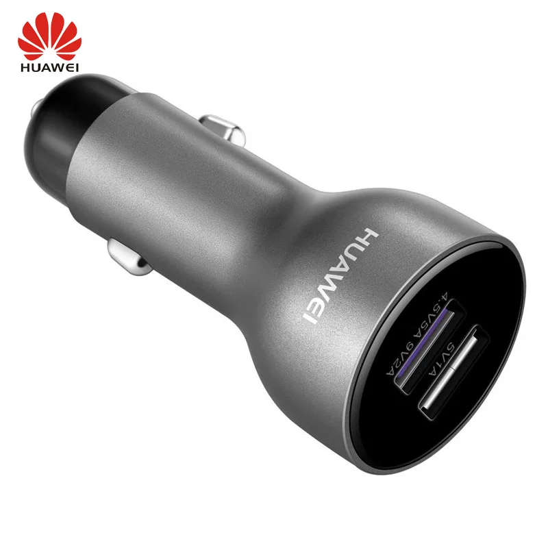 huawei SuperCharge, автомобильное зарядное устройство, 5А, быстрая зарядка, двойной USB выход с тип-c 5А кабелем для huawei Mate9 Pro P10 Plus