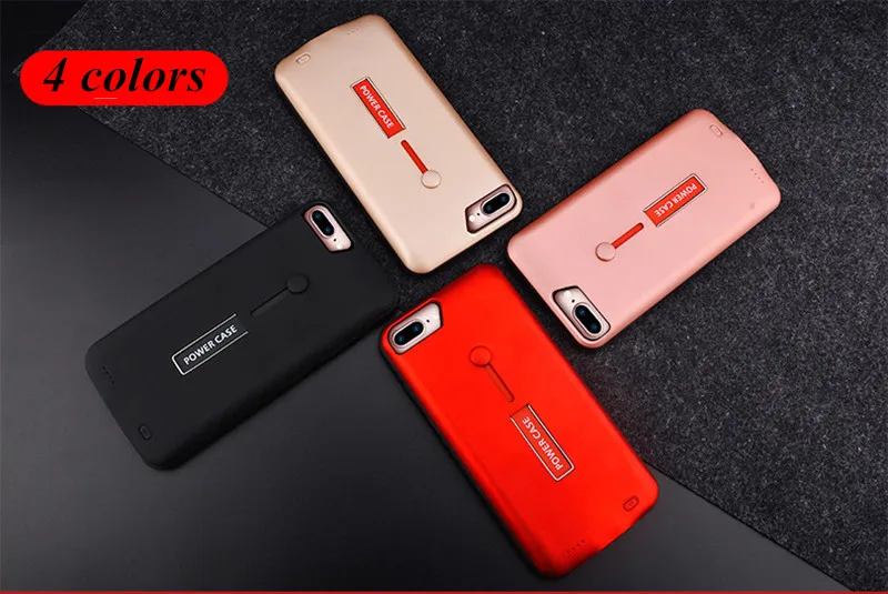 4000/5000 мАч для iPhone 8/7/6s/6plus, Расширенный чехол для аккумулятора телефона для iPhone X/8/7/6s/6, портативный внешний аккумулятор, чехол для зарядного устройства