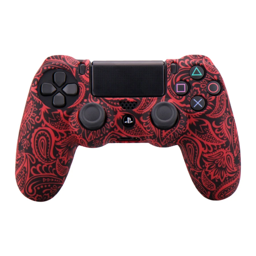 Тату шаблон PS4 контроллер силиконовый чехол Play Station 4 Чехол для джойстика кожи