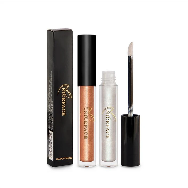 Highlighter Contour Cosmetics Long Lasting Face Brighten Shimmer Glow Liquid Highlighters Bronzer Makeup 5 Colors | Красота и