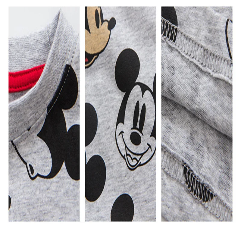 Летняя хлопковая футболка для мальчиков и девочек с круглым вырезом коротким