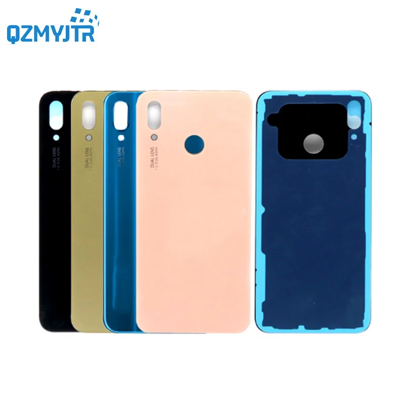Новый запасной чехол для huawei P20 Задняя стеклянная крышка Huawei lite nova 3E