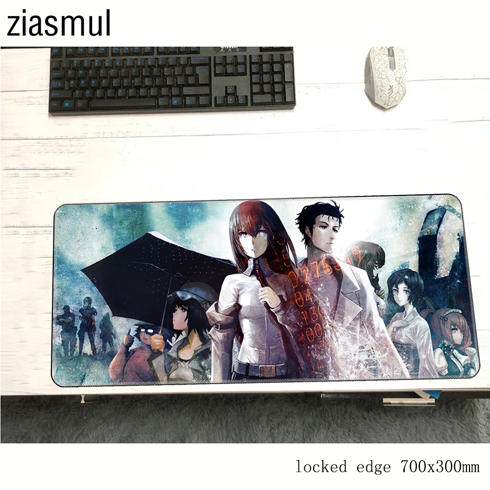 Игровой коврик для мыши steins gate 700x300x2 мм|Коврики мышей| |