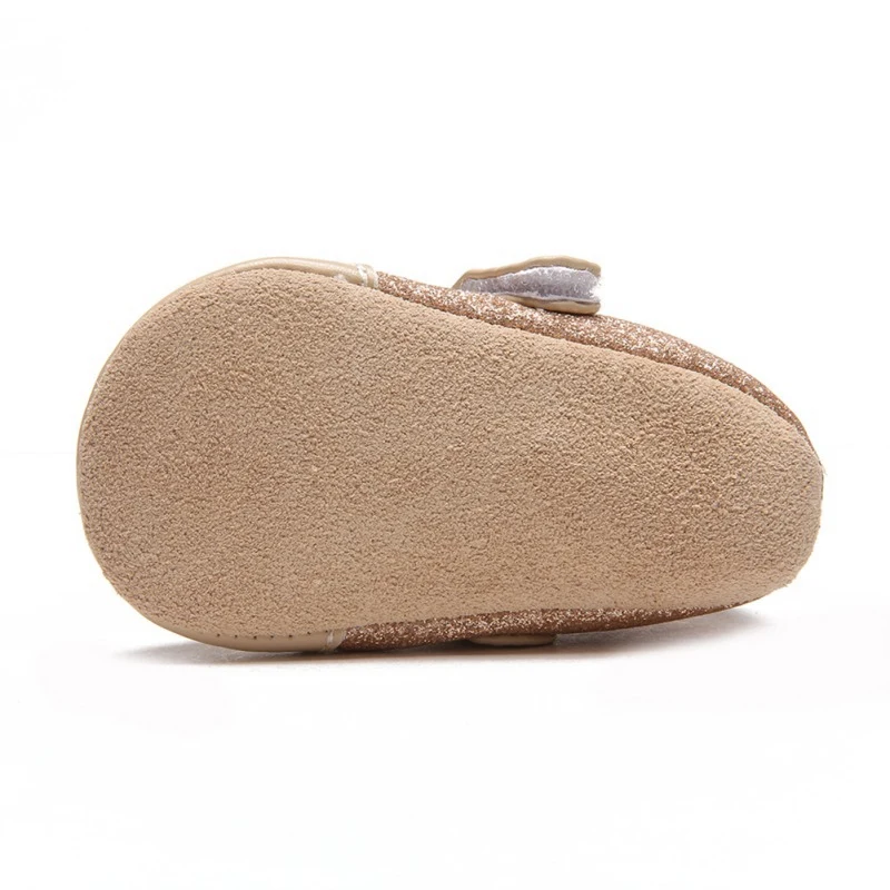 

2019 Toddler infant shoes solid color summer PU princess baby newborn girl shoes for 0-18M
