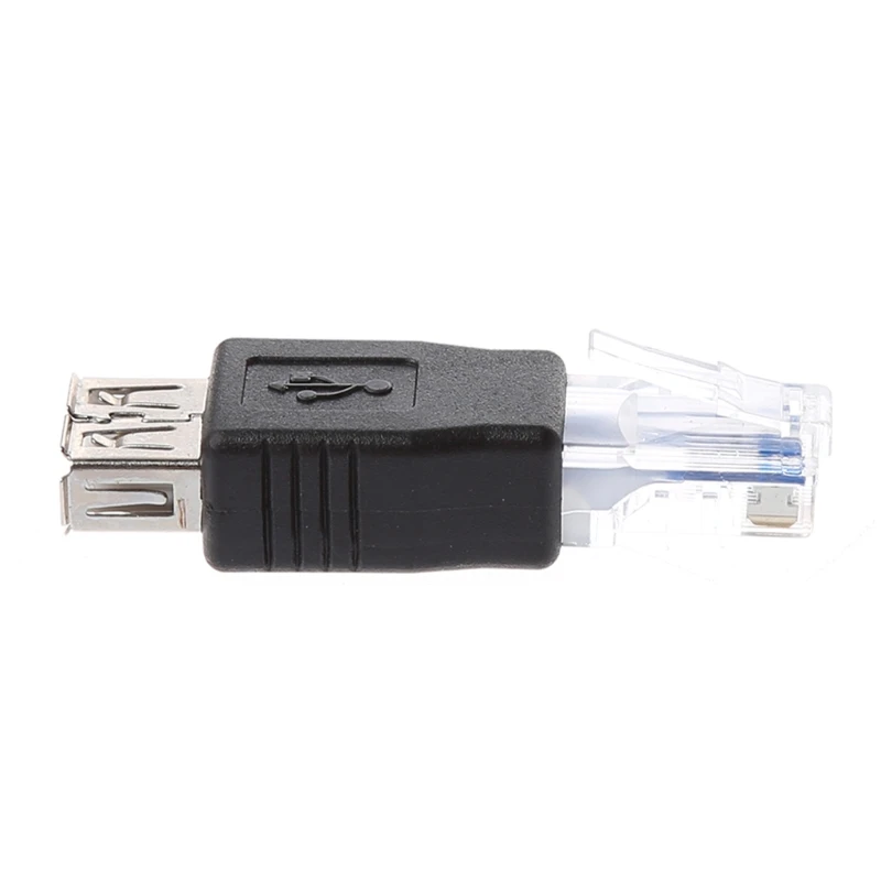 TCAM 2 шт. USB тип A Разъем для Ethernet Интернет RJ45 разъем адаптер конвертер| |