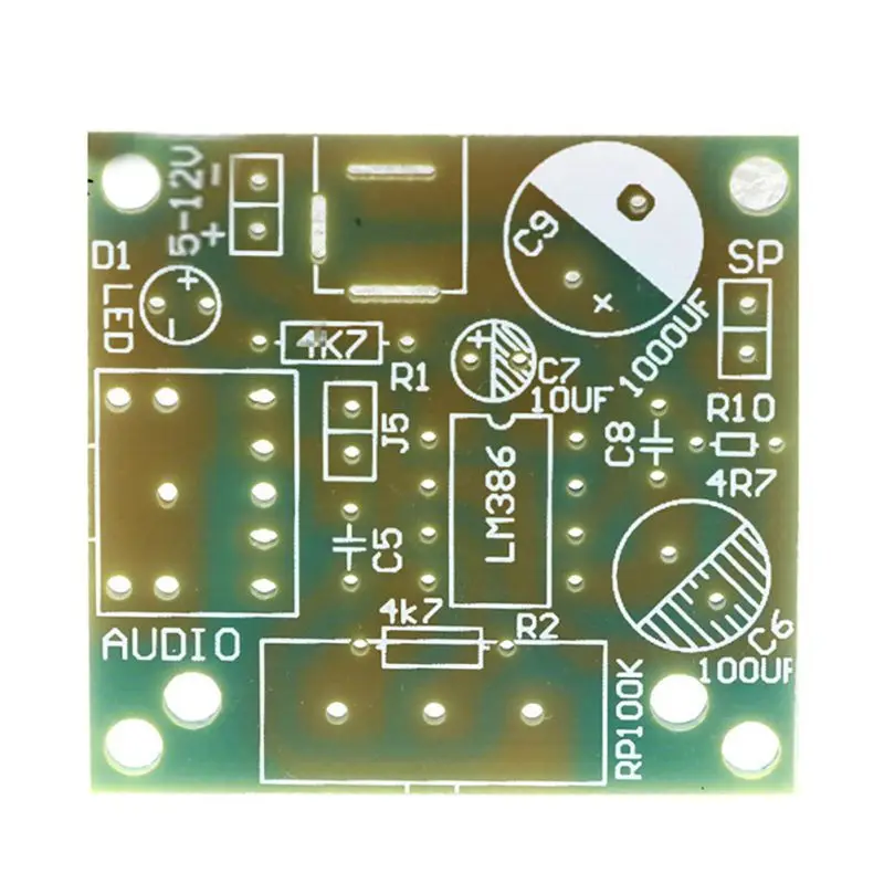 Электронный комплект печатная плата LM386 супер мини усилителя 3V 12V усилитель