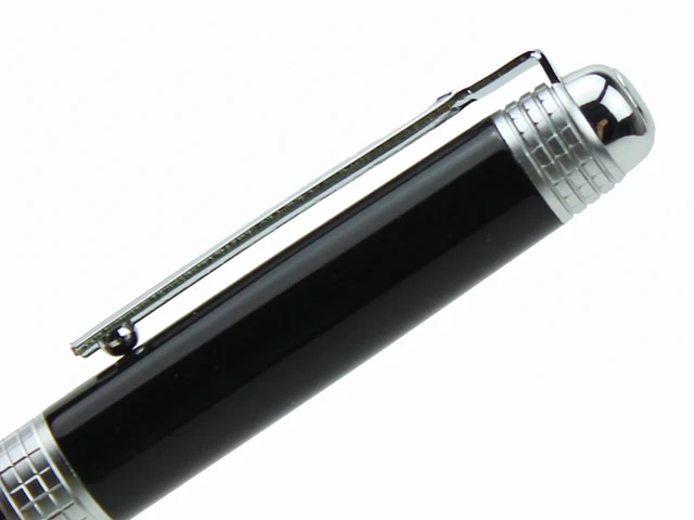 Ручка Пикассо ps 909 серебряная пространственно временная черная перьевая