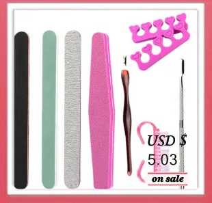 BeautyBigBang пилка для ногтей 100/180 шлифовальный буферный блок для педикюра маникюрный полировальный лак Инструменты Профессиональные двухсторонние пилки для ногтей