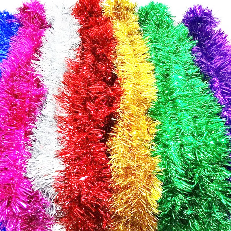 180*10 см тянуть газовой лентой Красочная рождественская елка украшения ленты