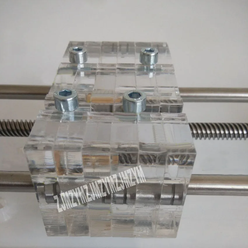 Акриловый (прозрачный тип) 42 Шаговый направляющая двигателя T8 винтовой линейный