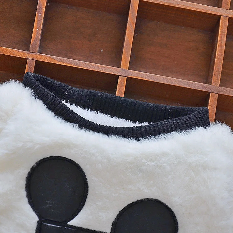 BibiCola детские свитера для мальчиков теплая одежда с рисунком детей девочек