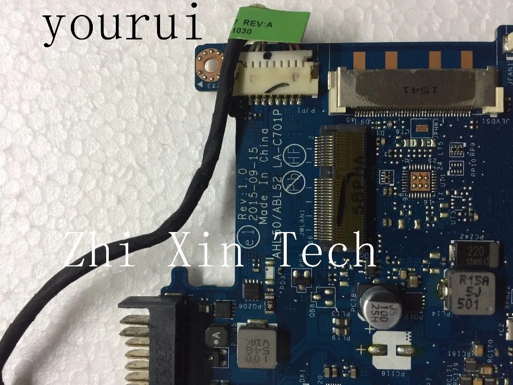 Yourui 839540-001 839540-501 839540-601 для HP Probook 15-AC 240 250 G4 Материнская плата ноутбука AHL50/ABL52 LA-C701P