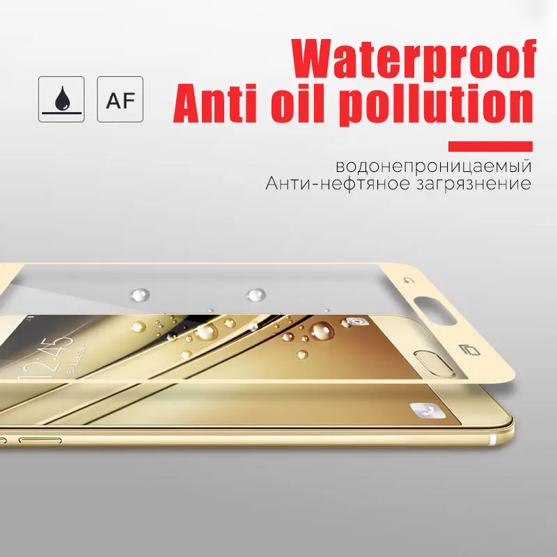 Защитное стекло закаленное 3D для Samsung Galaxy A3/A5/A7/J2/J3/J5 2017 | Мобильные телефоны и