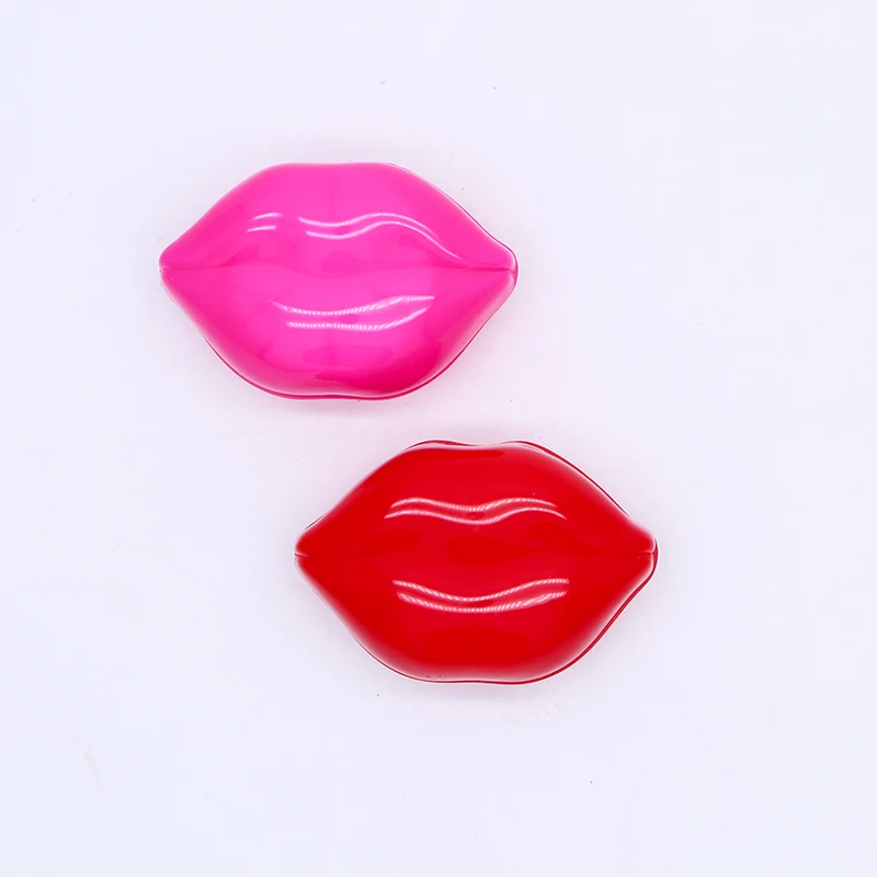 

CFen A's Sexy mouth empty lip balm container cream jars lip gloss holder DIY cosmetic containers Christmas Decor 100pcs/lot