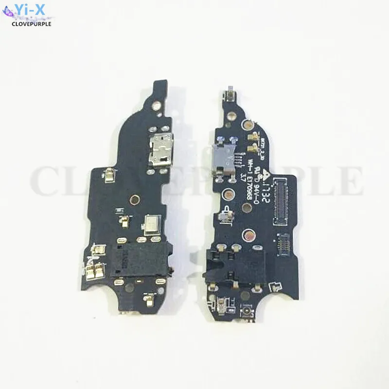 

10 шт./лот Micro USB зарядный порт док-разъем гибкий кабель с микрофоном + разъем для наушников для MEIZU M6 Note