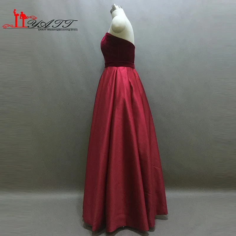2017 вечернее платье для выпускного вечера реальное изображение бордовый лиф