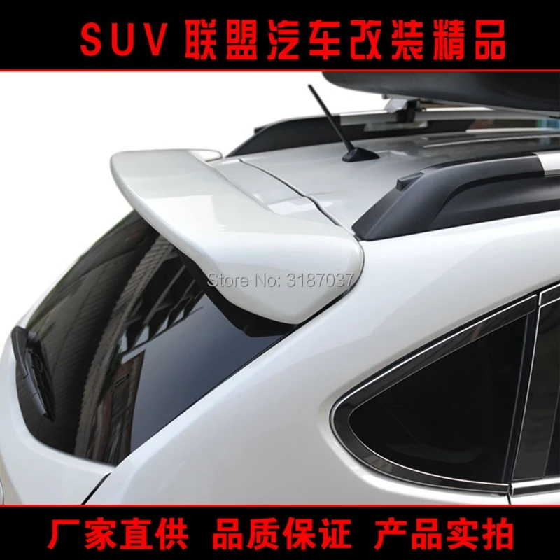Для Subaru XV спойлер 2011-2014 углерода Пластик задний на крыло крышу багажник губы