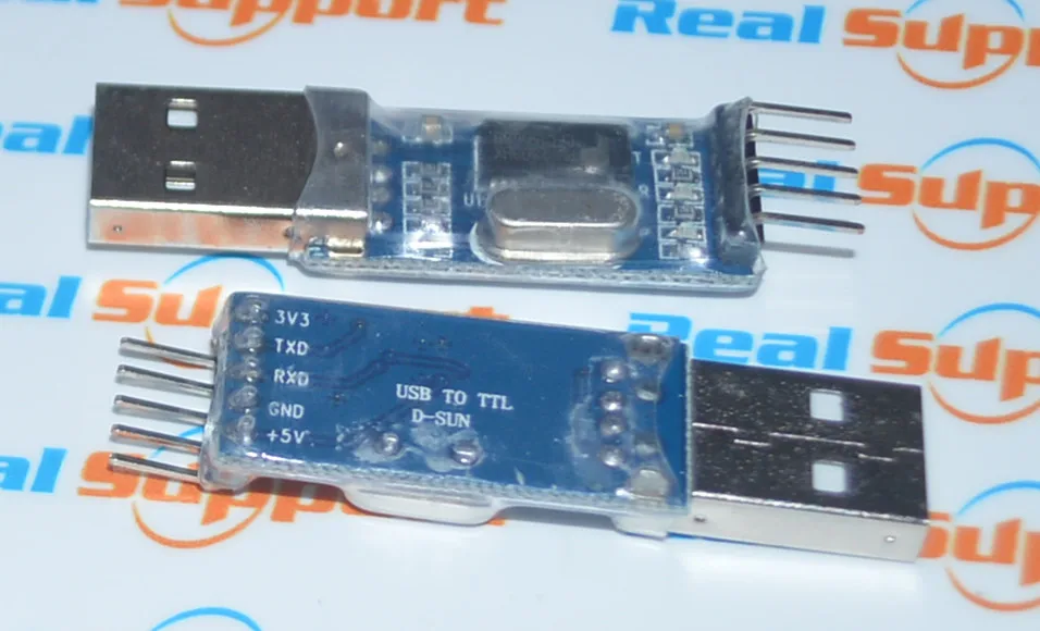 Модуль адаптера преобразователя PL2303 USB в RS232 TTL с пыленепроницаемой крышкой