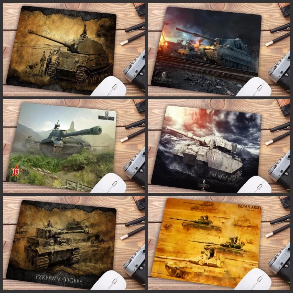Большая рекламная акция, коврик для мыши World Of Tank, игровой коврик для геймера, маленький размер, резиновый игровой коврик для мыши, коврик для мыши 18X22 см
